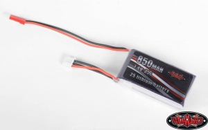 7.4V 850mAh 2S LiPo Battery w/ Balance Plug