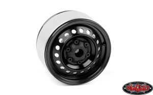 Rad 1.9 Aluminum Internal Beadlock Wheels (Black)