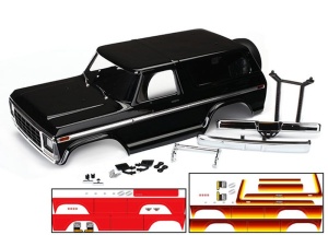 Karosserie Ford Bronco 1979 schwarz mit Anbauteile