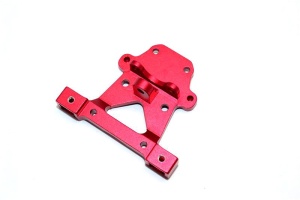 ALLOY REAR BODY POST MOUNT - 1PC red