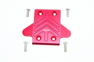 ALUMINUM REAR CHASSIS PROTECTION PLATE -5PC SET red