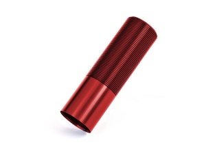 GTX Dämpfer-Gehäuse medium Aluminium rot (1)