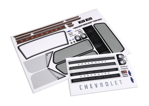 Aufkleberbogen Chevrolet Blazer 1969-1970