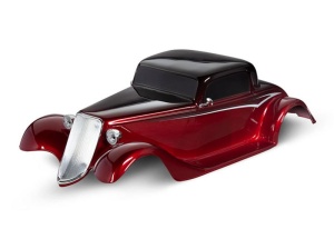 Karosserie Factory Five '33 Hot Rod Coupe rot mit Anbauteile