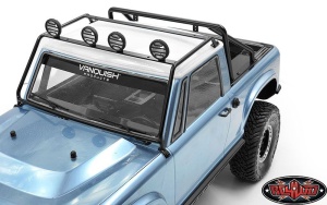 Exterior Steel Roll Cage w/ Lights