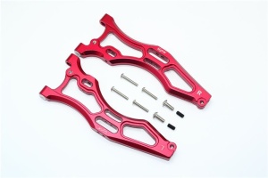 ALUMINUM FRONT LOWER ARMS -10PC SET red