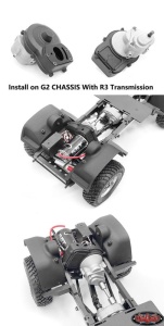 R3 Single / 2-Speed Transmission GearCover GelandeII Chassis