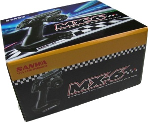 MX-6 DRY 1x RX-391W(waterproof Empfänger)/ohne Servos/TX/RX