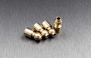 SCX-6 brass 9mm upper suspension ball
