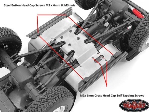 Rough Stuff Skid Plate for MST 4WD Off-Road Car Kit W/ J4 Ji