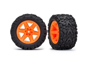 Talon EXT Reifen auf RXT 2.8 Felgen orange (2)