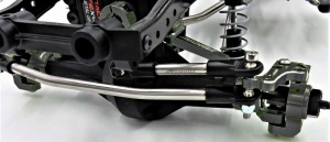 SAMIX SCX10 titianium std steering link kit
