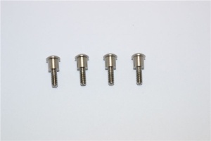 STAINLESS STEEL KINGPINS FOR FRONT C HUBS - 4PC SET