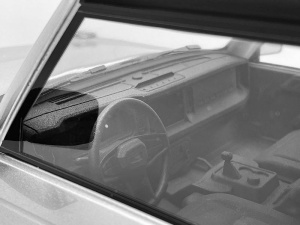 Detailed Interior Cab w/Rear Deck Cover for Traxxas TRX-4