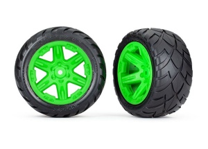 Anaconda Reifen auf RXT 2.8 Felge grün hinten (2)