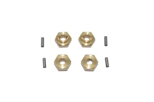 Messing Hex-Adapter 3mm (4 Stk.)
