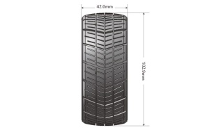GT-Shiv MFT-Reifen supersoft auf Felge weiß 17mm (2)