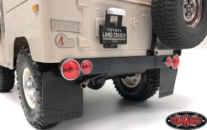 Rear License Plate System for RC4WD G2 Cruiser