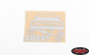 Chrome Chevy Decals