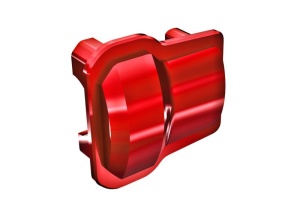 Achsen-Gehäusedeckel 6061-T6 Aluminium rot (2)