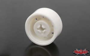OEM Plastic 0.7 Beadlock Wheels (White)