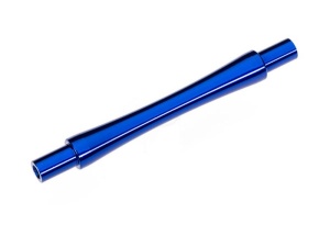 Achse Wheelie-Bar 6061-T6 Alu blau eloxiert +KT