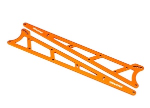 Seitenplatten Wheelie bar Aluminium orange (2)