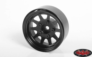 OEM Stamped Steel 1.55 Beadlock Wheels (Black)