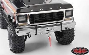 Tough Armor Metal Stock Front Bumper for TRX4 Bronco