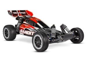 SLVR TRAXXAS Bandit rot 1/10 2WD Extrems-Sports-Buggy RTR