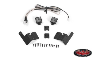 Pillar Lights w/ LED Light Kit for Axial 1/10 SCX10 III Jeep