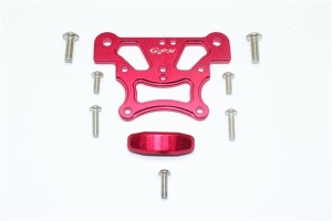 ALUMINUM FRONT TOP PLATE-9PC SET red