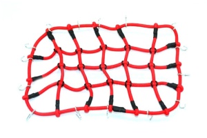 SCALE ACCESSORIES:  ELASTIC CARGO NETTING FOR CRAWLERS -1PC