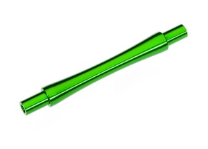 Achse Wheelie-Bar 6061-T6 Alu grün eloxiert +KT