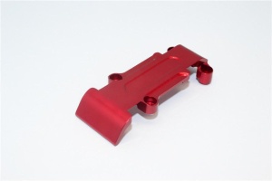 ALLOY REAR SKID PLATE - 1PC red