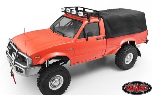 Bed Soft Top w/Cage for RC4WD Mojave II Two Door (Black)