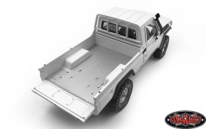 Diamond Plate Rear Bed for RC4WD TF2 LWB Toyota LC70