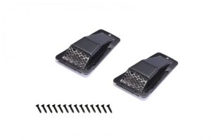 SCALE ACCESSORIES: METAL FENDER VENT (STYLE A) -16PC SET