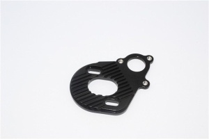 ALLOY MOTOR PLATE FOR AX10 SCORPION-1PC black