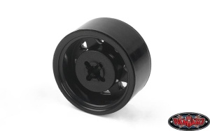 OEM Plastic 0.7 Beadlock Wheels (Black)