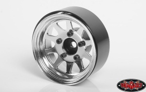 OEM Stamped Steel 1.55 Beadlock Wheels (Chrome)