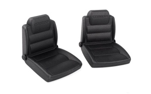 Bucket Seats for Axial SCX10 III Early Ford Bronco (Black)