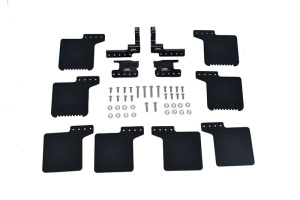 SCALE ACCESSORIES: MUD FLAP FOR SCX0 III JEEP -50PC SET