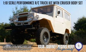 Gelande II Truck Kit w/Cruiser Body Set