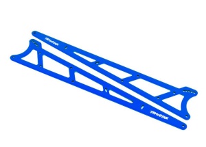 Seitenplatten Wheelie bar Aluminium blau (2)