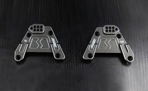 SCX-6 alum rear shock plate (made of 7075 material)