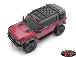 Roof Rails and Metal Roof Rack for Traxxas TRX-4 2021 Bronco