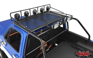 Roof Rack, Rollbar, Light Bar Combo for RC4WD