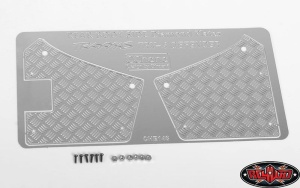 Diamond Plate Rear Fender Quarters for Traxxas TRX-4