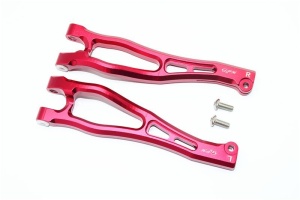 ALUMINUM FRONT UPPER ARMS -4PC SET red